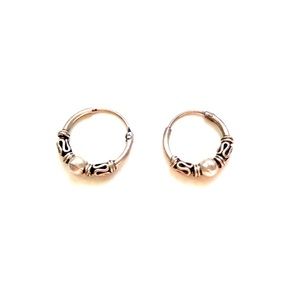 Sterling Silver Hoop Earrings